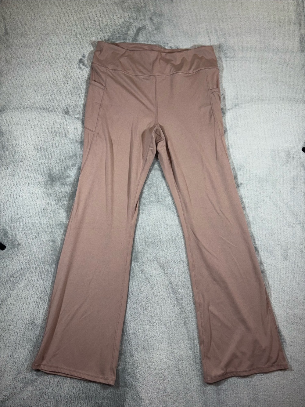 GAIAM Brown Wide-Leg Leggings